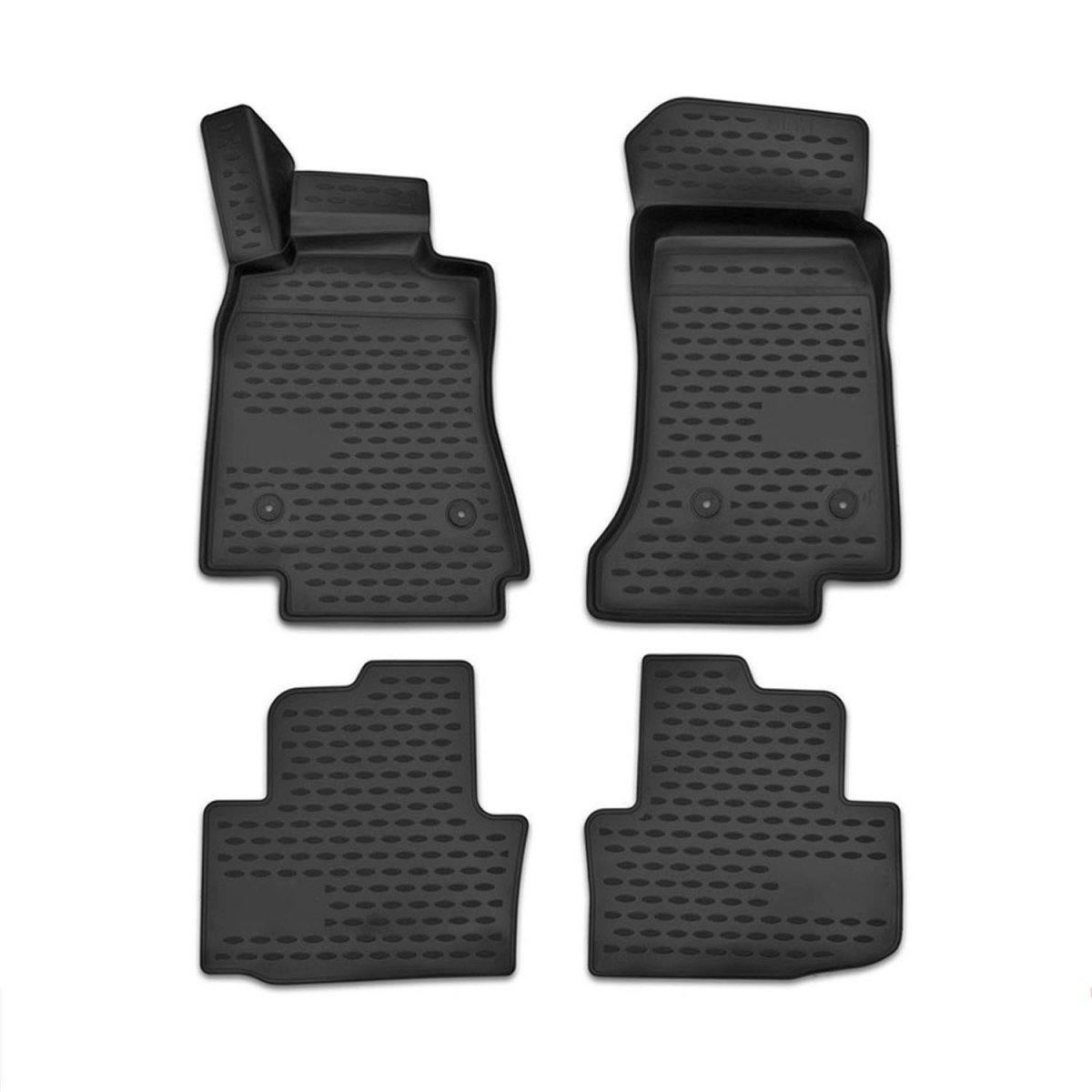 Cadillac ATS Floor Mats - Omac - Rubber TPE - Black - '13-'16